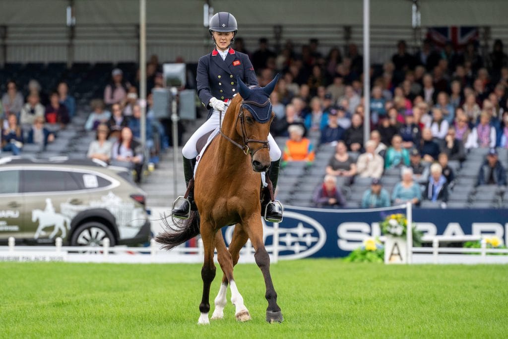 Yasmin INGHAM (GBR) & REHY DJ compete in the dressage phase of the FEI Eventing European Championship 2025 - Blenheim Palace, Woodstock, Oxfordshire, United Kingdom - 18 September 2025 - photo Jon Stroud Media