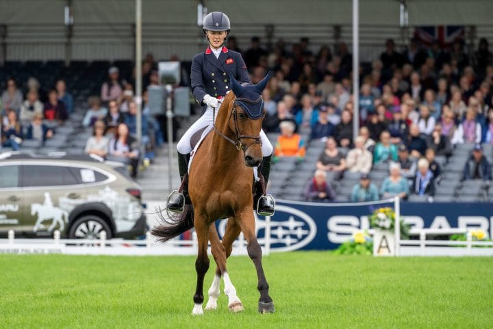 Yasmin INGHAM (GBR) & REHY DJ compete in the dressage phase of the FEI Eventing European Championship 2025 - Blenheim Palace, Woodstock, Oxfordshire, United Kingdom - 18 September 2025 - photo Jon Stroud Media