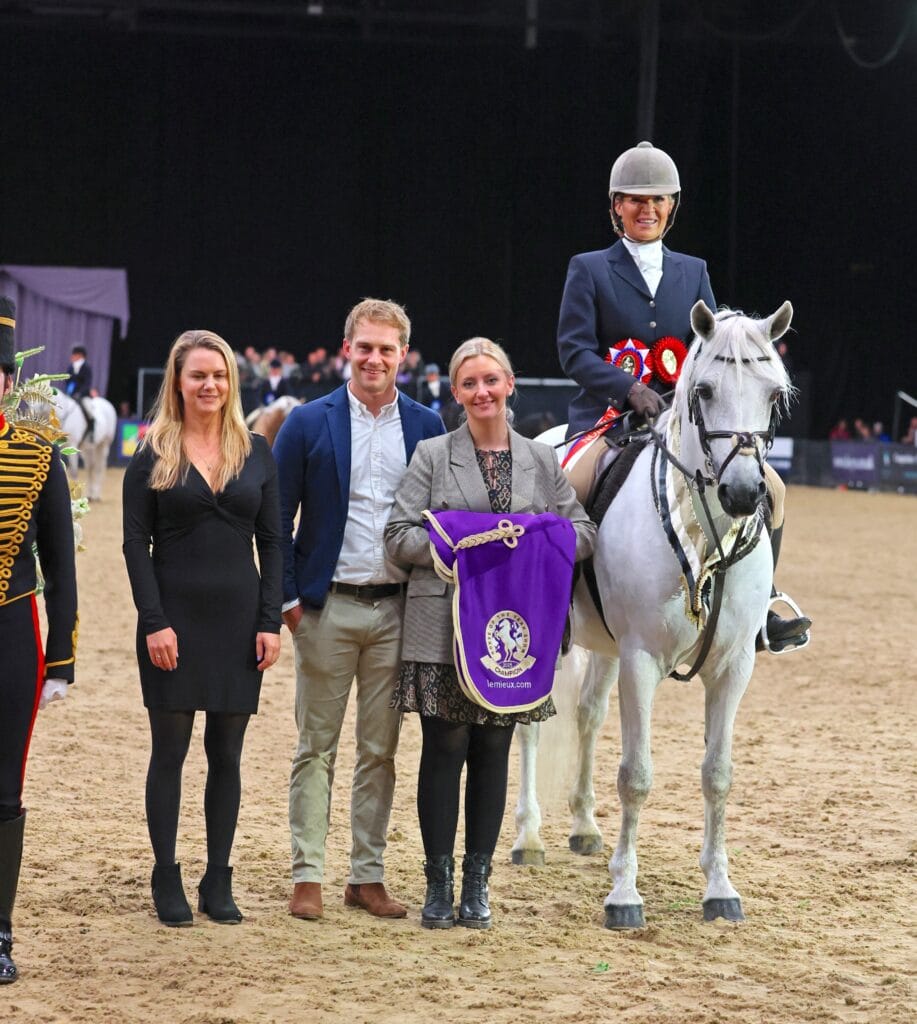 Amy Canavan-Smith riding her own Clonfert Melody’s Boy
