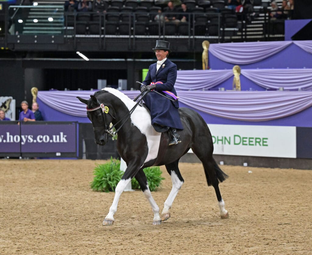 Jayne Ross and KBF Lucia win the Ladies Side Saddle - Nico Morgan/1st Class Images